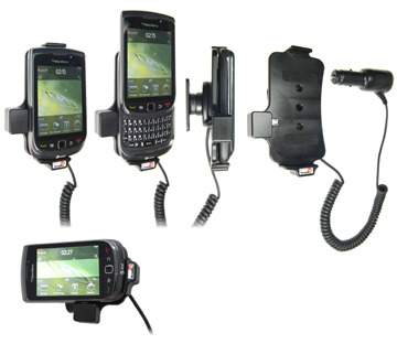 Brodit 512179 Mobile Phone Halter - BlackBerry Torch 9800 - aktiv - Halterung mit KFZ-Ladekabel
