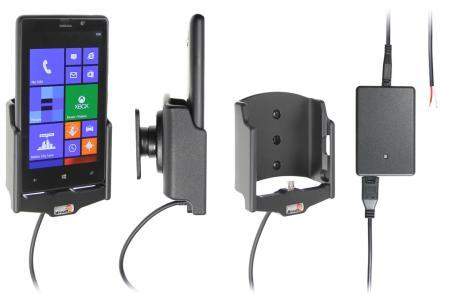 Brodit 513463 Mobile Phone Halter - Nokia Lumia 820 - aktiv - Halterung mit Molex Adapter