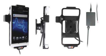Brodit 513369 Mobile Phone Halter - Sony Xperia S - aktiv - Halterung mit Molex-Adapter