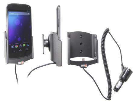 Brodit 512482 Mobile Phone Halter - LG NEXUS 4 - aktiv - Halterung mit KFZ-Ladekabel
