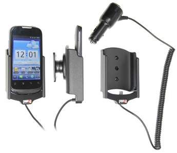 Brodit 512383 Mobile Phone Halter - Huawei U8650 - aktiv - Halterung mit KFZ-Ladekabel