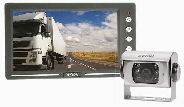 Axion CRV 7005 Set - Rückfahrvideo-System (CRV 7005M - Monitor + DBC 114073 Basic - Rückfahrkamera:)