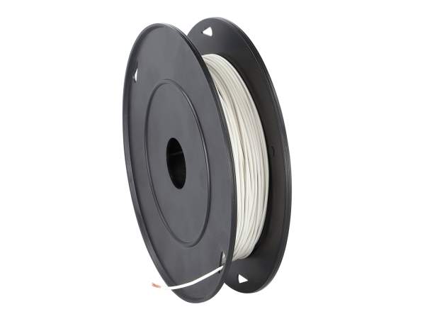 ACV 50-075-100-5 Spule FLRY Kabel 0.75 mm² weiss 100 Meter