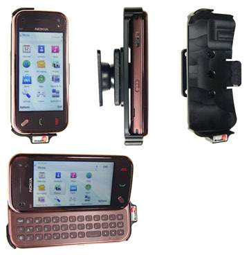 Brodit 511072 Mobile Phone Halter - Nokia N97 mini Handy Halterung - passiv - mit Kugelgelenk