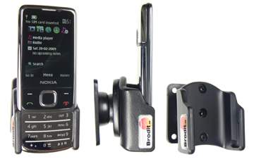 Brodit 511037 Mobile Phone Halter - Nokia 6700 Classic Handy Halterung - passiv - mit Kugelgelenk