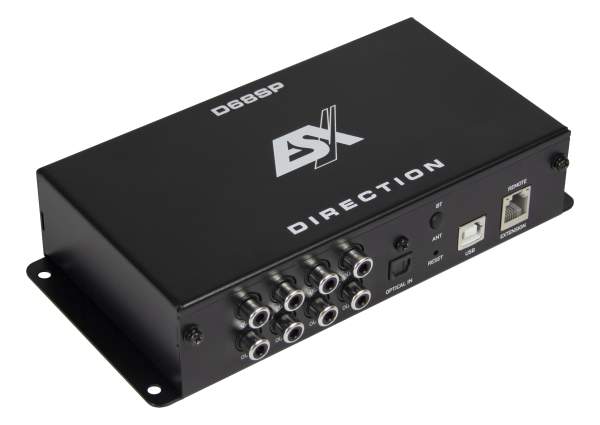 ESX Digitaler 8-Kanal Soundprozessor D68SP