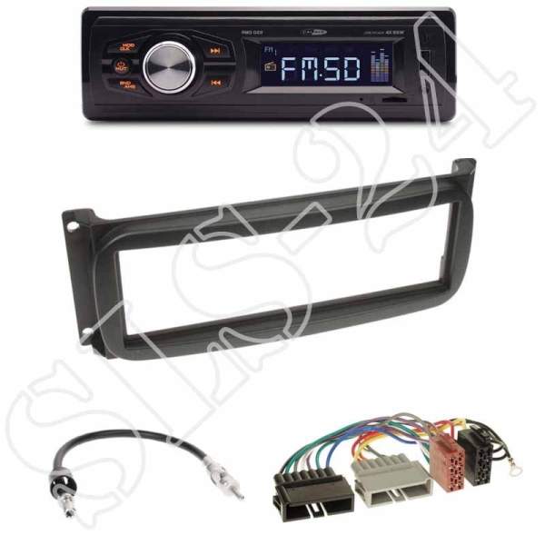Radioeinbauset 1-DIN Chrysler Modelle / Dodge + Caliber RMD022 USB / Micro-SD/FM Tuner/AUX-IN