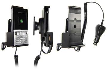 Brodit 965279 Mobile Phone Halter - Sony Ericsson T700 - aktiv - Handy Halterung mit KFZ-Ladekabel