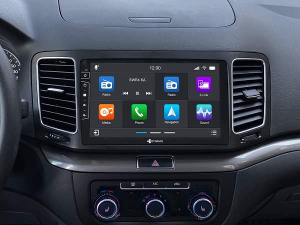 Dynavin 9-Zoll Android Navigationssystem D8-DF56 Premium für VW Sharan Seat Alhambra ab 2010 160GB