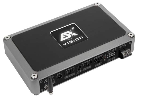 ESX 7-Kanal Class D Verstärker mit 8-Kanal Soundprozessor VE900.7SP