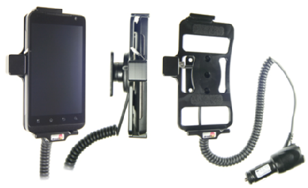 Brodit 512275 Mobile Phone Halter - LG Revolution / LG VS910 aktiv - PDA Halterung mit KFZ-Ladekabel