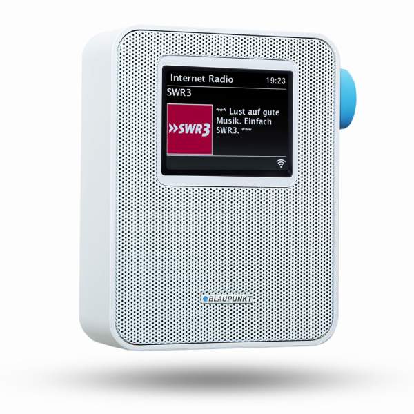 Blaupunkt PIB 100 WH Steckdosen Internetradio mit Bluetooth + Netzwerkstreaming per PC