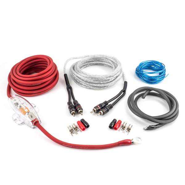 Ampire EPK10 Verstärker Kabelsatz Endstufen-Anschluß-Set (Economy) auf 10 mm²