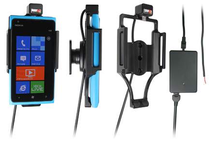 Brodit 513380 Mobile Phone Halter - Nokia Lumia 900 - aktiv - Halterung mit Molex Adapter