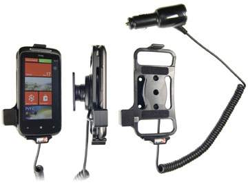 Brodit 512212 Mobile Phone Halter - HTC Mozart - aktiv - Halterung mit KFZ-Ladekabel