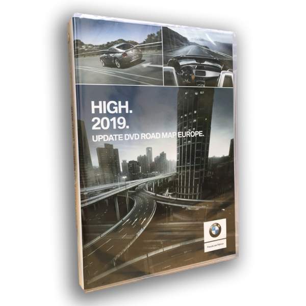 Navteq BMW HIGH 2019 Navigations DVD Update Road Map EUROPA Teile Nummer: 65902448985