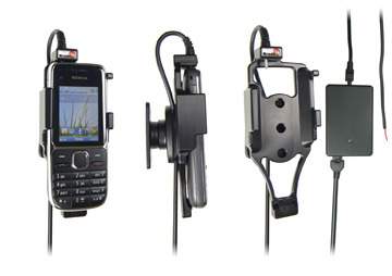 Brodit 513250 Mobile Phone Halter - Nokia C2-01 Handy Halterung - aktiv - mit Molex Adapter