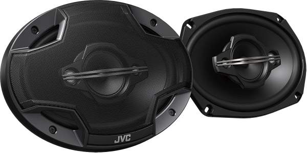 JVC CS-HX6949 15 x 23 cm 4-Wege-Koaxial-Lautsprecher (600 Watt) schwarz