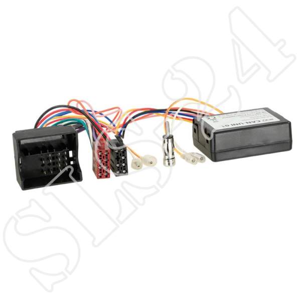 CAN-Bus Kit Porsche Quadlock -> Strom + Lautsprecher (ISO) + DIN Antennenanschluss 1323-46-15