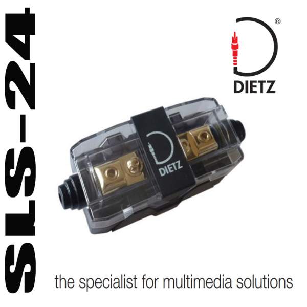 Dietz 21102 Sicherungshalter Competition Line, Mini-ANL spritzwasserdicht, 20 - 50 mm²