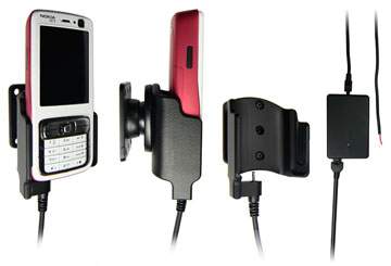 Brodit 971120 Mobile Phone Halter - Nokia N73 Handy Halterung - aktiv - Molex-Adapter
