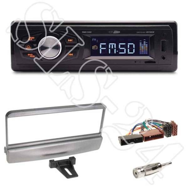 Radioeinbauset 1-DIN Ford Fiesta Focus Escort Mazda 121+Caliber RMD022-USB/Micro-SD/FM Tuner/AUX-IN