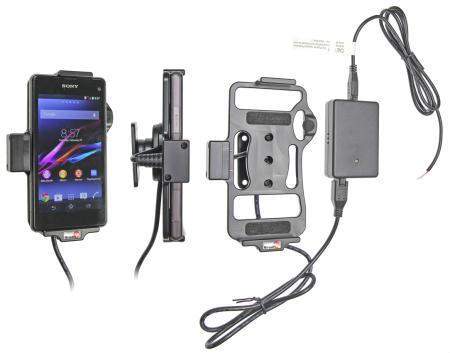 Brodit 513597 Mobile Phone Halter - Sony Xperia Z1 Compact - aktiv - Halterung mit Molex-Adapter