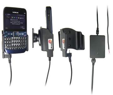Brodit 513006 Mobile Phone Halter - Nokia E63 Handy Halterung - aktiv - mit Molex-Adapter