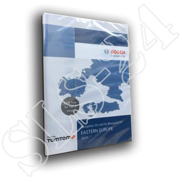 TomTom FX 2017 OST - EUROPA SD Card Navigation VW RNS 310 / Seat Media System 2.0 / Skoda Amundsen