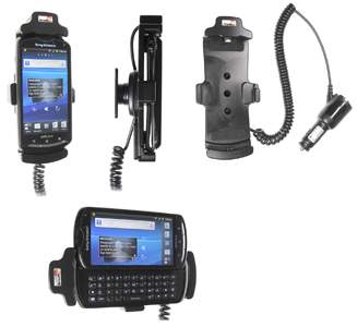 Brodit 512323 Mobile Phone Halter - Sony Ericsson Xperia Pro - aktiv - mit KFZ-Ladekabel