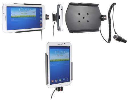 Brodit 512543 - Samsung Galaxy Tab 3 7.0 SM-T210 - aktiv - Halterung mit KFZ Ladekabel