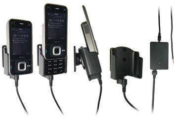 Brodit 971179 Mobile Phone Halter - Nokia N81 Handy Halterung - aktiv - Molex-Adapter