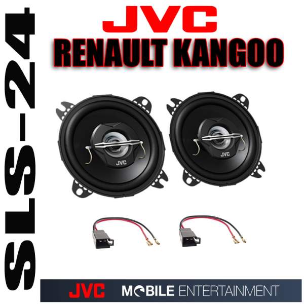 Renault Kangoo 2-Wege Koaxial Lautsprecher CS-J420X 210 Watt Einbauset Armaturenbrett