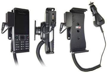 Brodit 512134 Mobile Phone Halter - Sony Ericsson Elm - aktiv - Halterung mit Kfz-Ladekabel