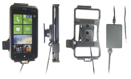 Brodit 513296 Mobile Phone Halter - HTC Titan X310e - aktiv - Halterung mit Molex-Adapter