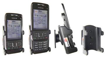 Brodit 875250 Mobile Phone Halter - Nokia E66 Handy Halterung - passiv - mit Kugelgelenk
