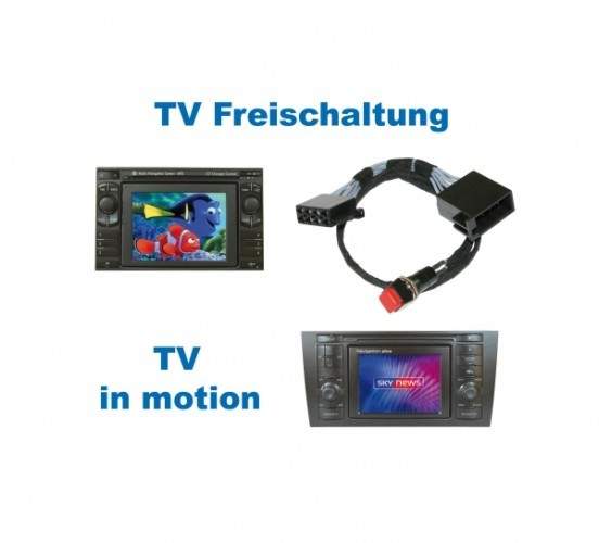 Kufatec 33992 TV Freischaltung VW MFD / Audi RNS D Navi + Plus Plug & Play