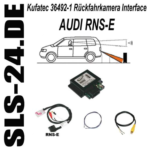 Kufatec 36492-1 Rückfahrkamera Interface Audi RNS-E A3 A4 TT R8