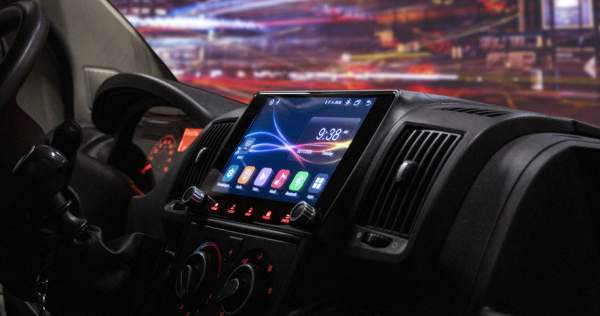 ESX VNC945-DBJ-4G Fahrzeugspezifischer i45 Smart Naviceiver mit 22,8 cm (9") Touchscreen für Fiat Du