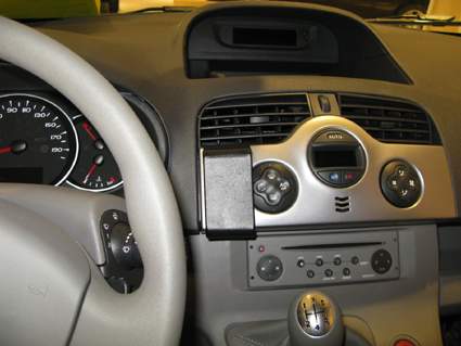 BRODIT 854206 ProClip Halterung - Renault Kangoo ab Baujahr 2008 - 2010 GPS / KFZ / PDA Halter