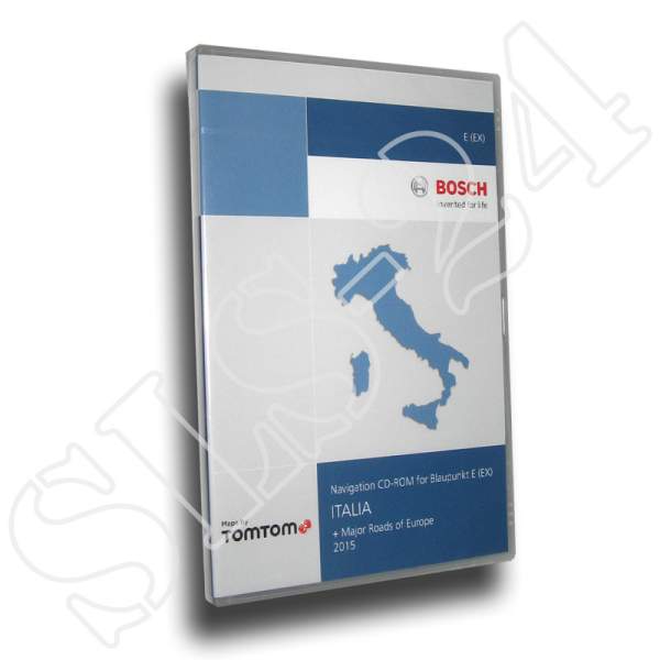 Tele Atlas Blaupunkt Software Italien + Hauptstraßen Westeuropas (MRE) 2015 TravelPilot E E1 E2