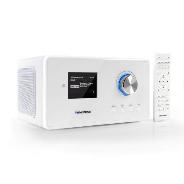 Blaupunkt IRD300-WH Internetradio (inkl. DAB,Digital-Radio,Bluetooth,UKW-Empfang, Wlan Küchenradio)