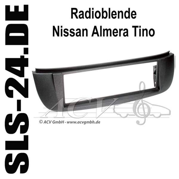 Nissan Almera Tino 2001 - 2004 Einbaurahmen Radio Blende / Autoradiohalterung Radioblende