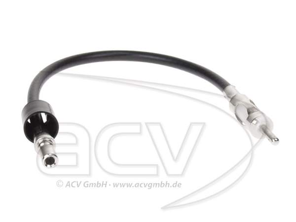 ACV 1531-01 Antennenadapter Antennen Stecker 150Ohm DIN für Chrysler / Chevrolet / Ford/ Opel GT