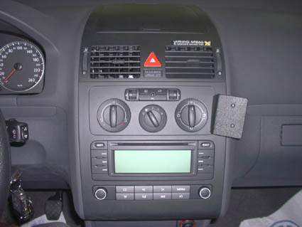 BRODIT 853266 ProClip Halterung - VW Volkswagen Touran 2003 - 2008 GPS NAVI KFZ Halter