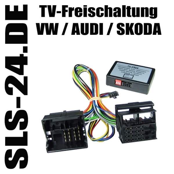 75344VW Freischaltinterface für Rückfahrkamera CAN-Bus VW AUDI SKODA MFD2 RNS2 RNS-E Nexus TV-FREE