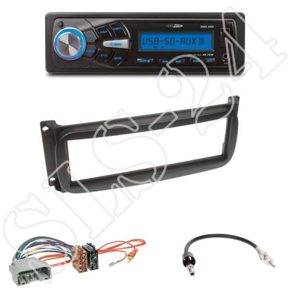 Radioeinbauset 1-DIN Chrysler Dodge + Caliber RMD050DAB-BT Autoradio USB/SD/FM/AUX-IN/MP3