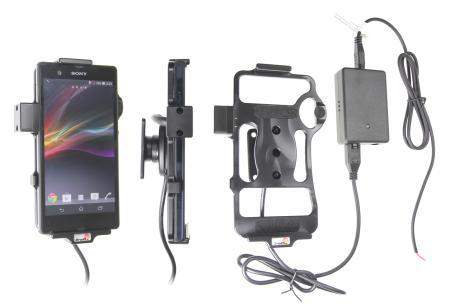 Brodit 513495 Mobile Phone Halter - Sony Xperia Z - aktiv - mit Molex-Adapter