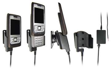Brodit 971147 Mobile Phone Halter - Nokia E65 Handy Halterung - aktiv - Molex-Adapter