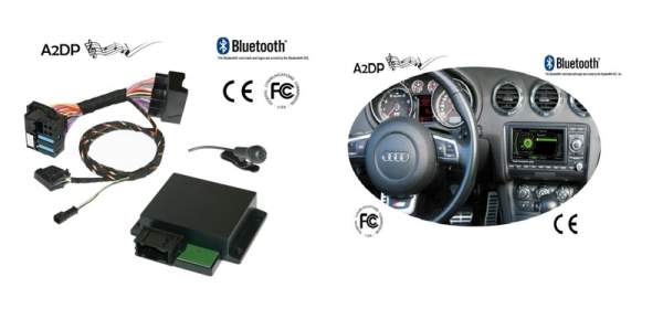 Kufatec 36431 FISCON Freisprecheinrichtung "Basic-Plus" Audi RNS-E BNS 5.0 Seat Media System 1.0
